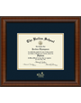 Church Hill Classics Embossed Austin Navy/Gold Mat Diploma Frame