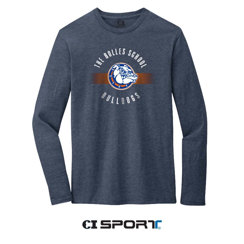 CI SPORT Very Important Long Sleeve Navy T-Shirt