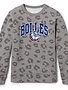 L2 Brands L2 Girls Youth Leopard Sweatshirt