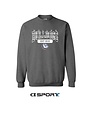 CI SPORT CI Sport Crewneck Charcoal Plaid Sweatshirt