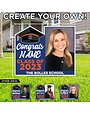 CDI Corp Customized Lawn Signs Congrats (Name) Class of (year) TBS (Picture)