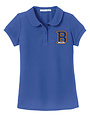 Freedom Wear Girls Youth Scallop Collar Polo