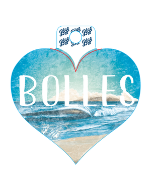 Blue84 Bolles Heart Sticker