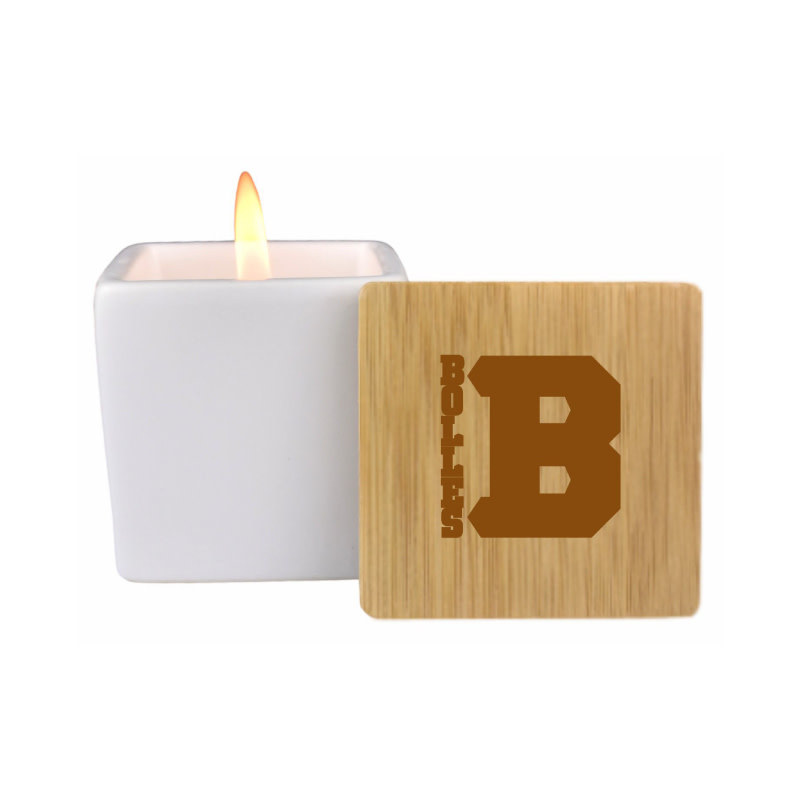 DF Sports Soy Wax Candle with Bamboo Lid 3X3