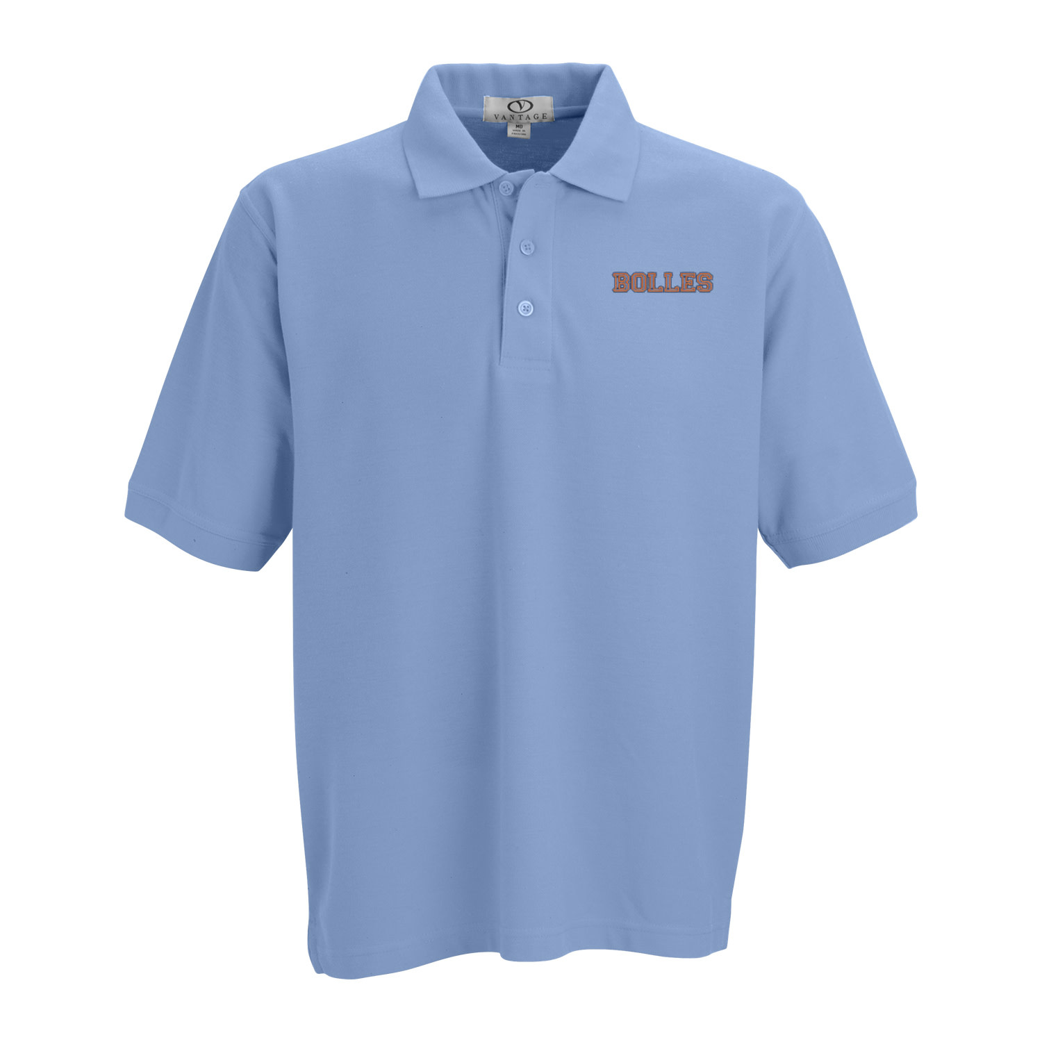 Vantage  Apparel Vansport Soft-Blend Pique Polo