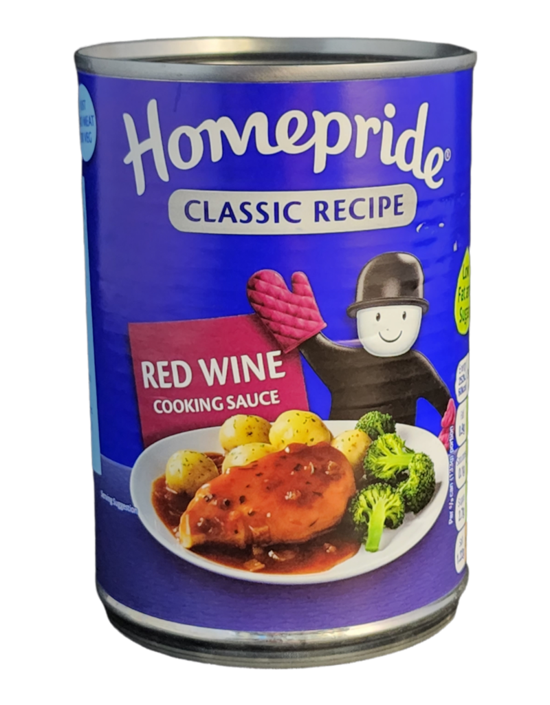 Brit Grocer Homepride Red Wine Cooking Sauce