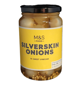 Brit Grocer M and S Silverskin Onions