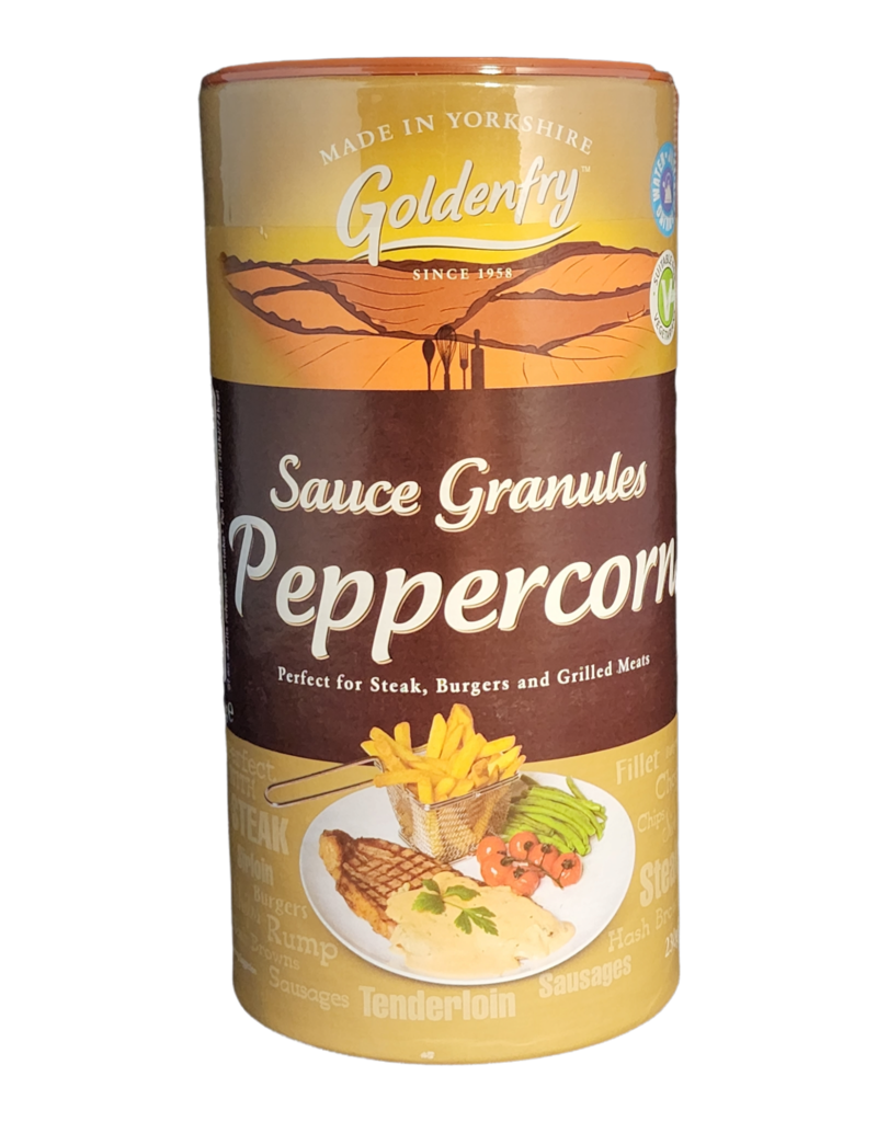 Brit Grocer Goldenfry Peppercorn Sauce Granules