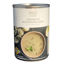 Brit Grocer M and S Cream of Mushroom