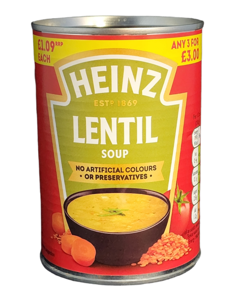 Brit Grocer Heinz Lentil Soup