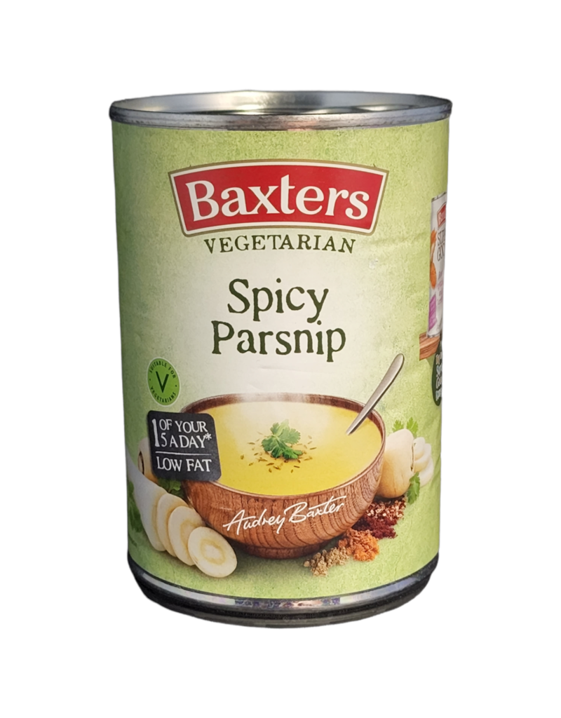 Brit Grocer Baxters Spicy Parsnip Soup