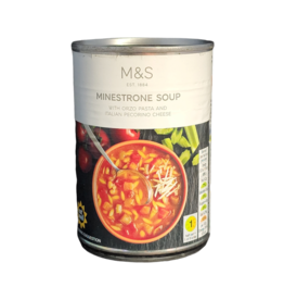 Brit Grocer M and S Minestrone Soup