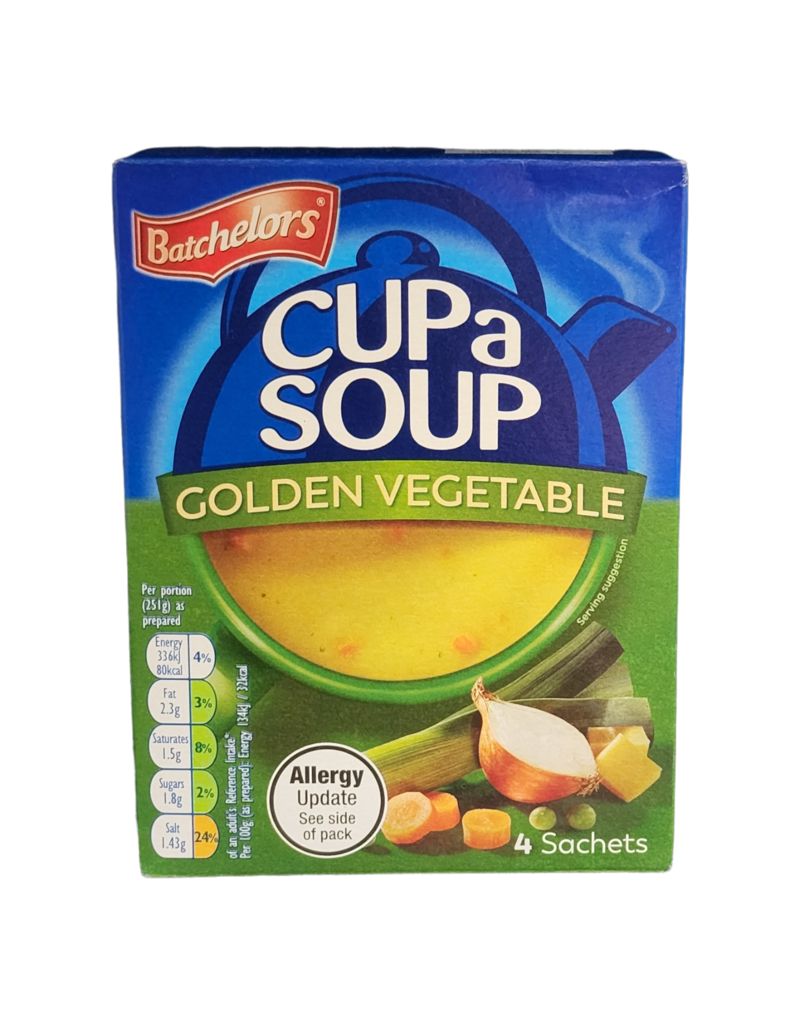 Brit Grocer Batchelor's Golden Vegetable Cup a Soup