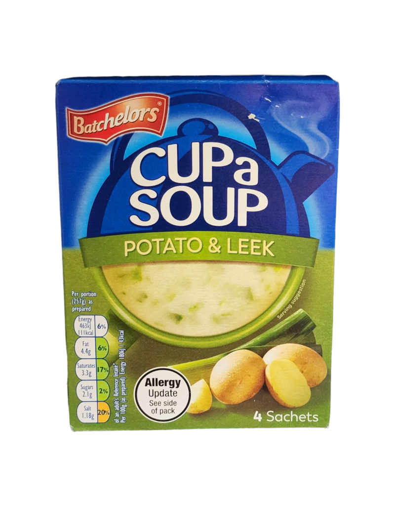 Brit Grocer Batchelor's Potato and Leek Cup a Soup