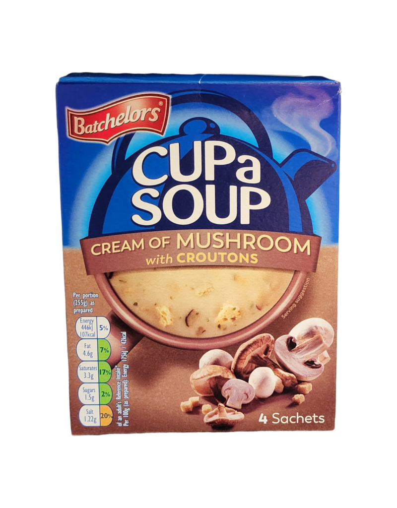 Brit Grocer Batchelor's Cream of Mushroom Cup a Soup