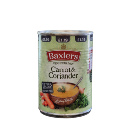 Brit Grocer Baxters Carrot and Coriander Soup