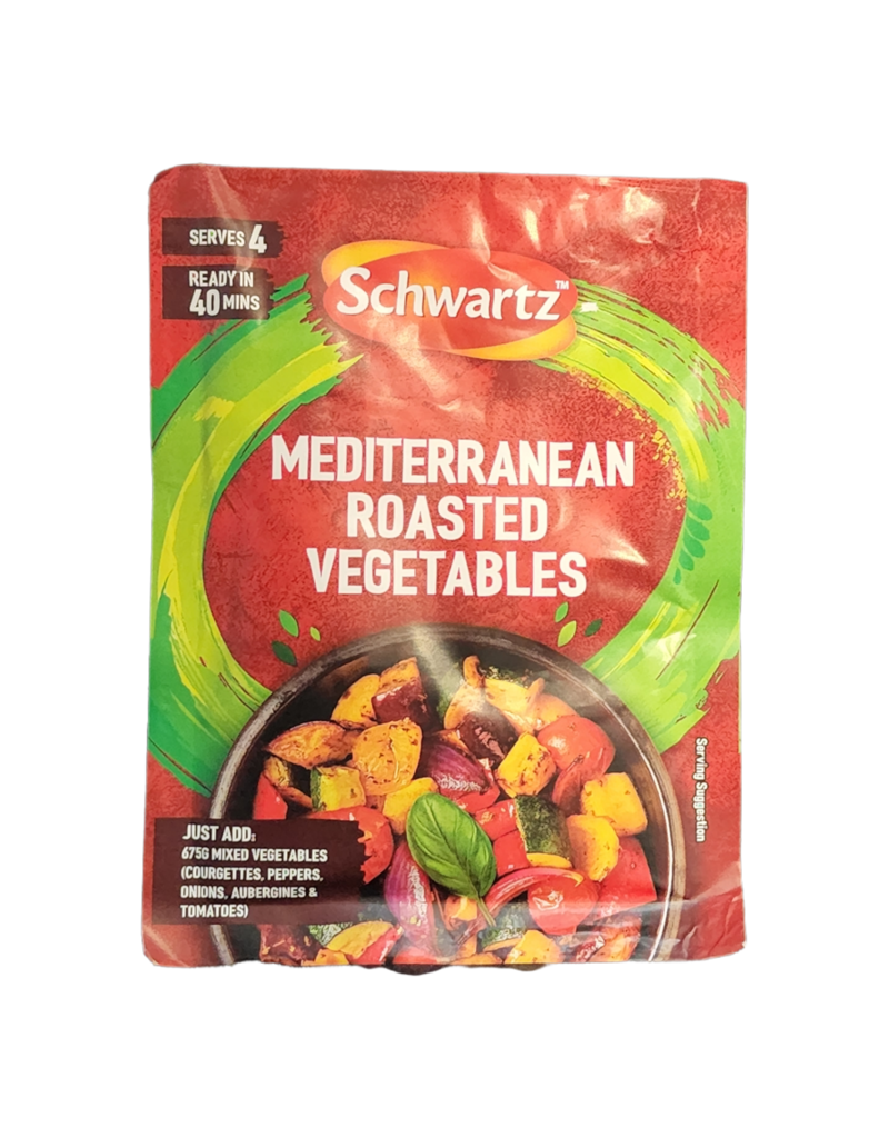 Brit Grocer Schwartz Mediterranean Roasted Vegetables