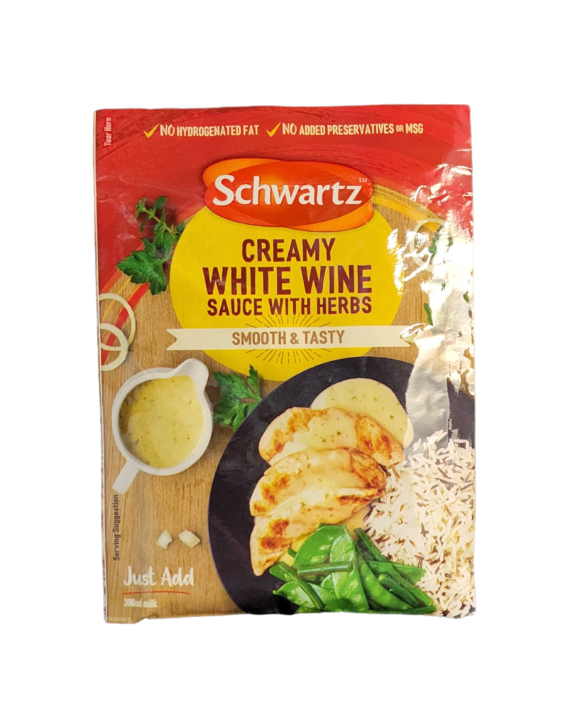 Brit Grocer Schwartz Creamy White Wine Sauce with Herbs