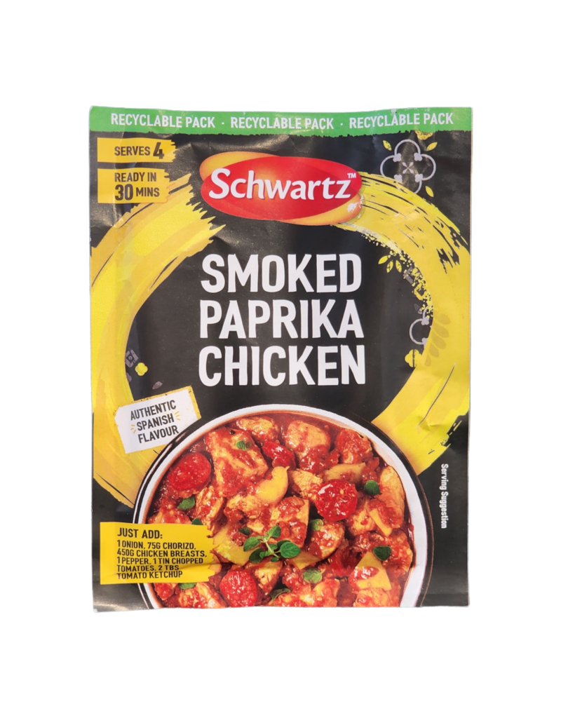 Brit Grocer Schwartz Smoked Paprika Chicken
