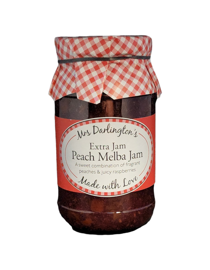 Brit Grocer Mrs. Darlingtons Peach Melba Jam