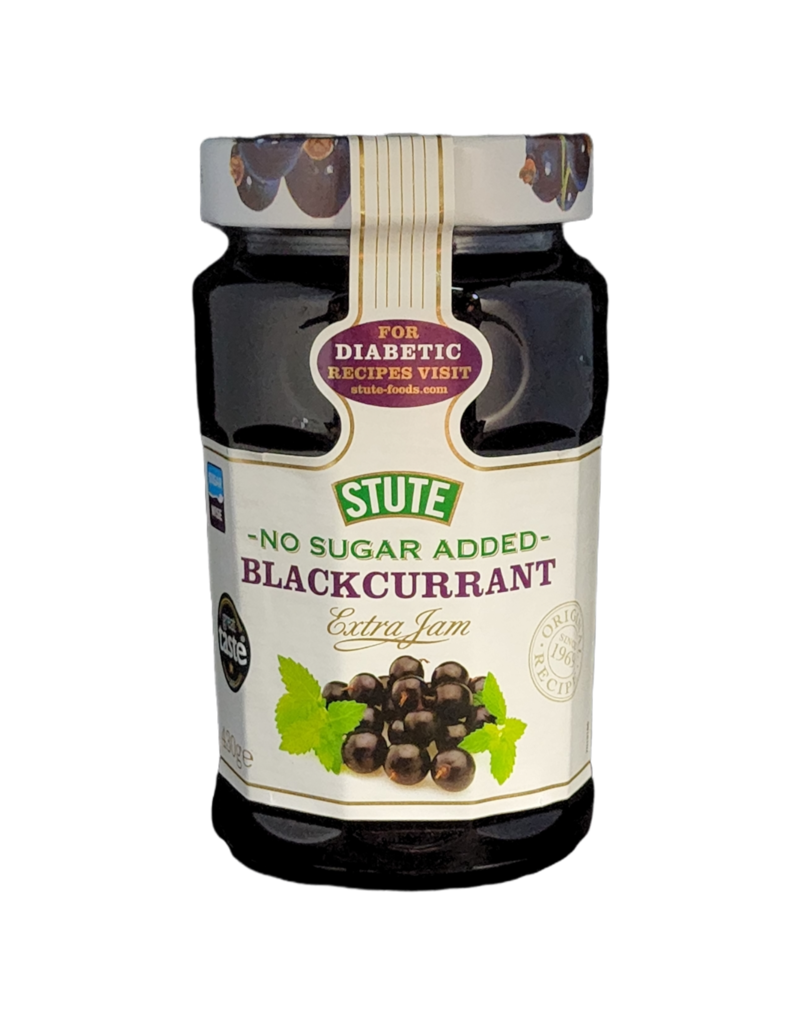 Brit Grocer Stute Diabetic Blackcurrant Jam