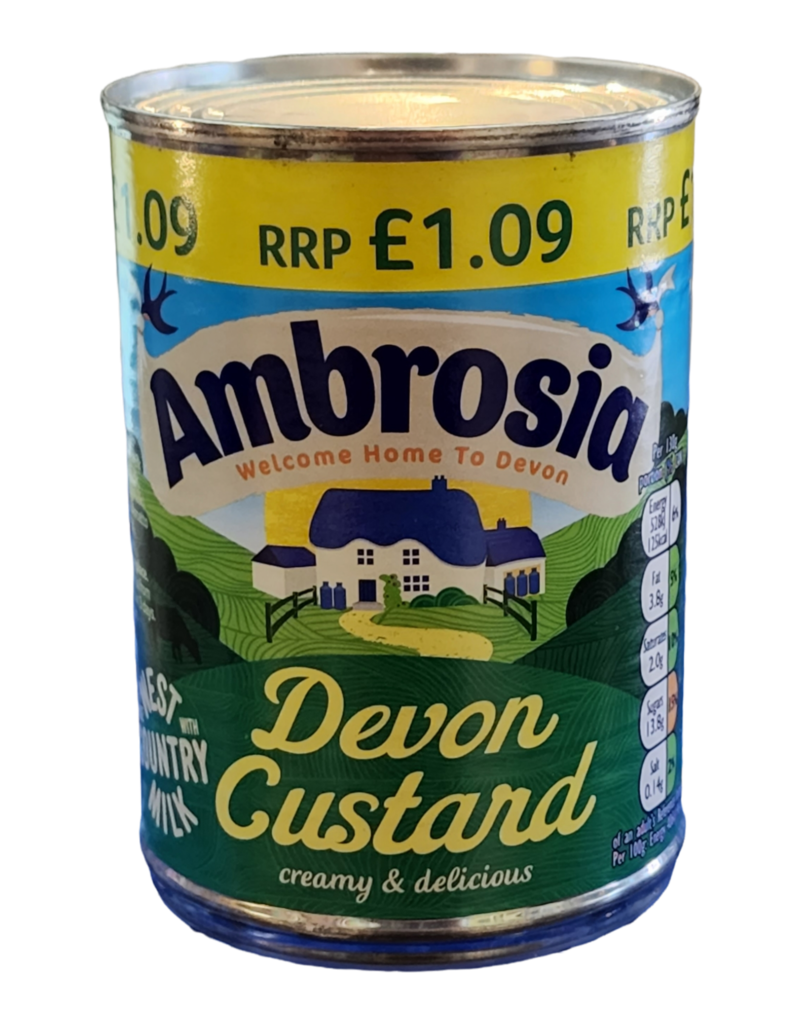 Brit Grocer Ambrosia Devon Custard