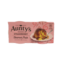 Brit Grocer Auntys Strawberry Puddings
