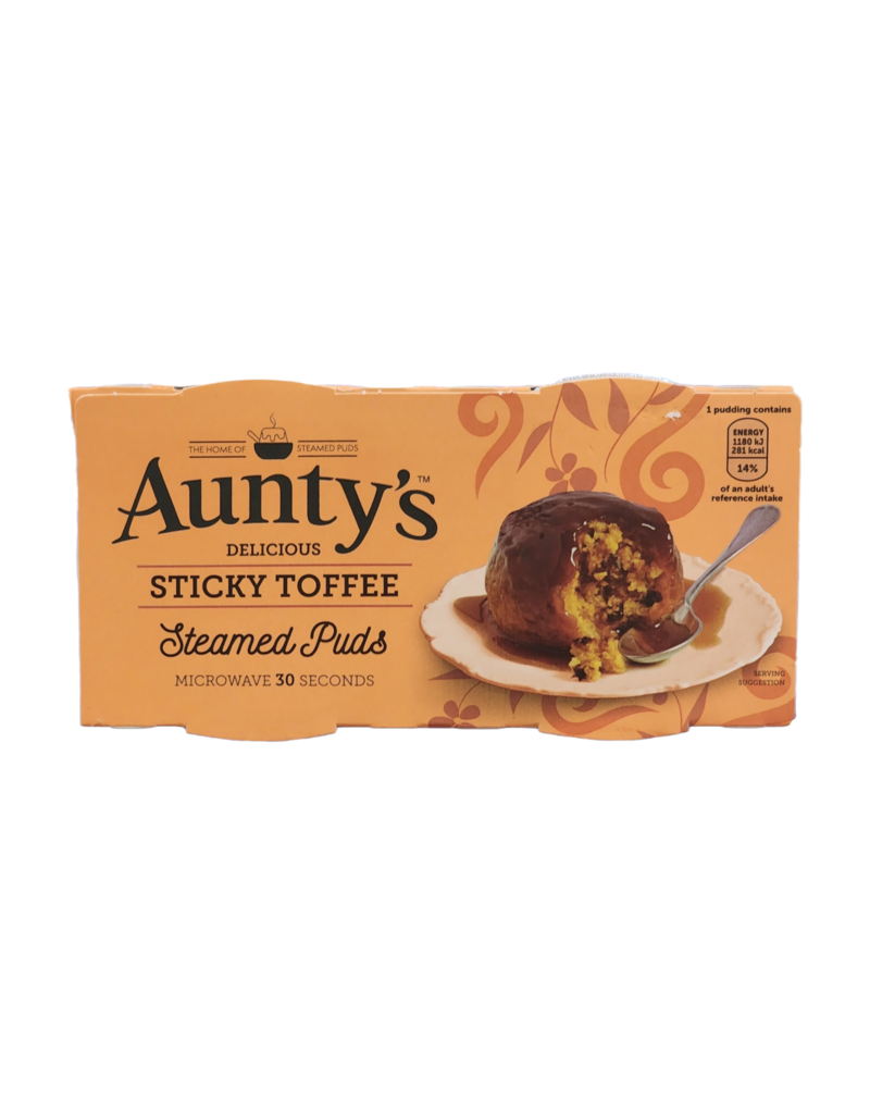 Brit Grocer Auntys Sticky Toffee Puddings