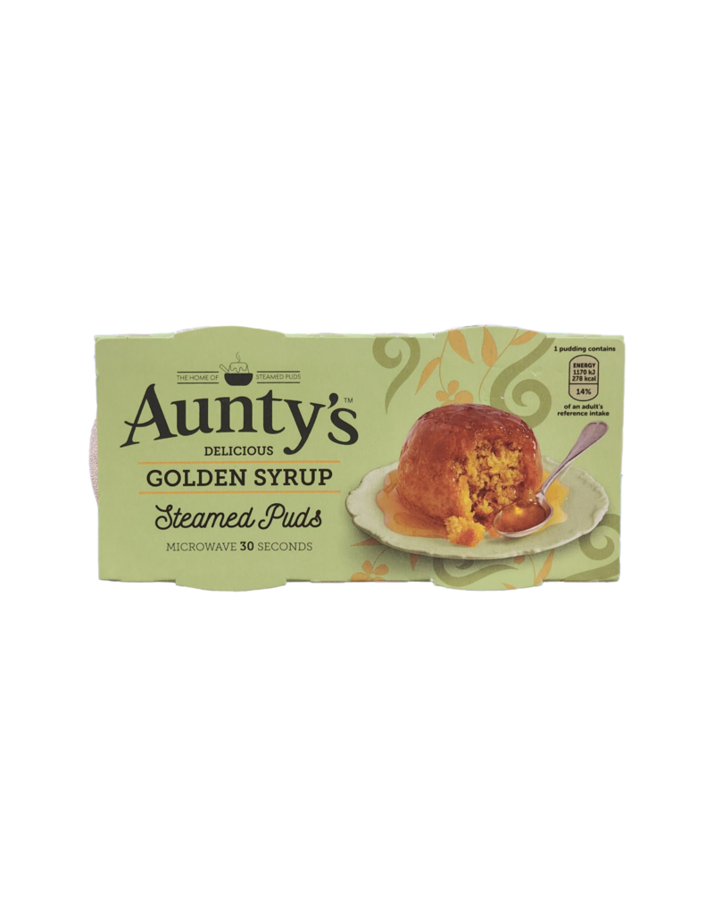 Brit Grocer Auntys Golden Syrup Puddings