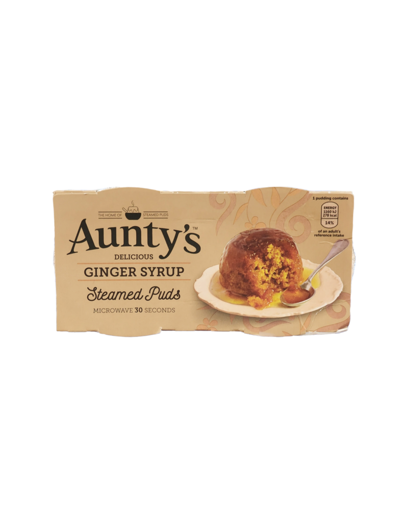 Brit Grocer Auntys Ginger Syrup Puddings