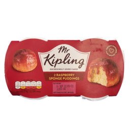 Brit Grocer Mr Kipling Raspberry Sponge Pudding
