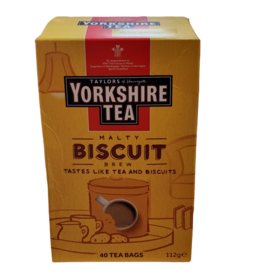 Brit Grocer Taylors Yorkshire Tea Malty Biscuit Brew