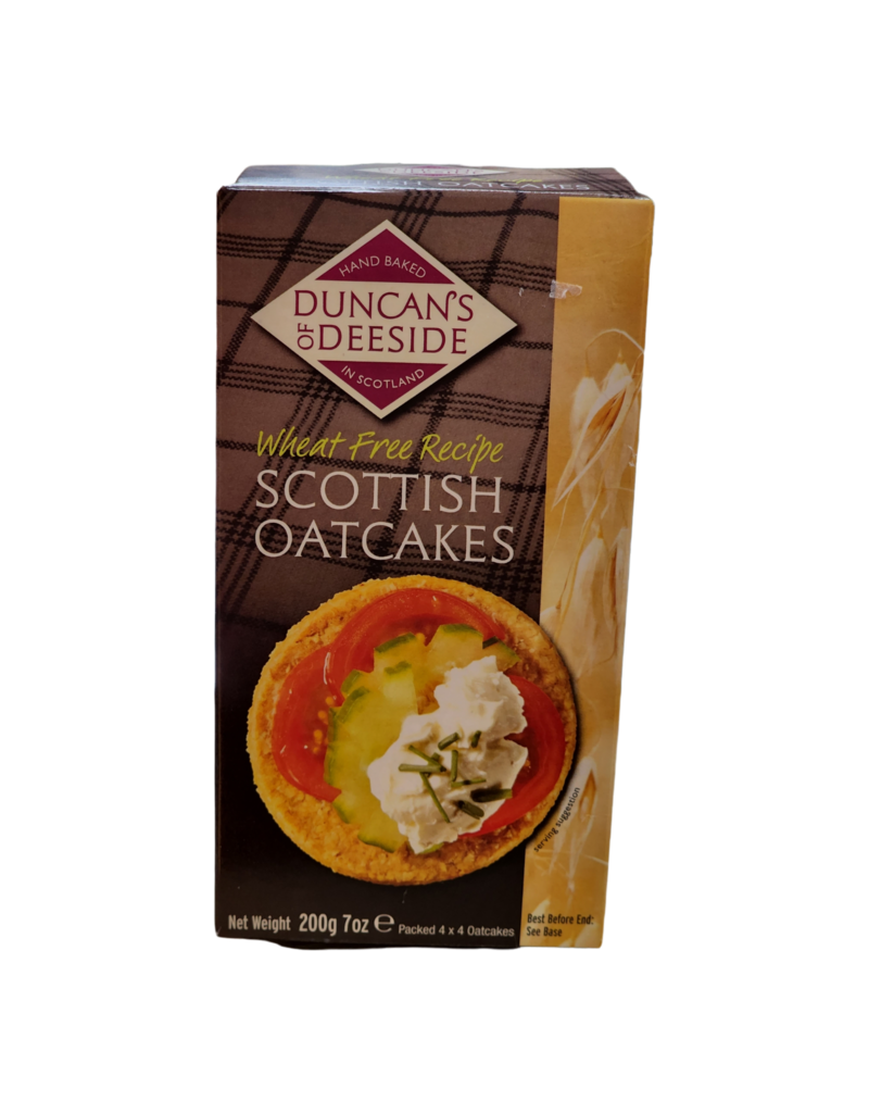 Brit Grocer Duncans Wheat Free Scottish Oatcakes