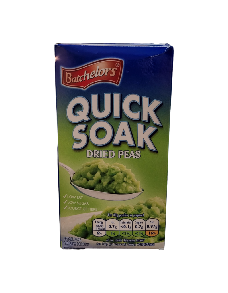 Brit Grocer Batchelors Quick Soak Dried Peas Box