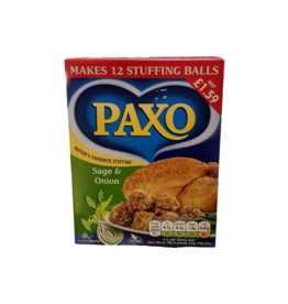 Brit Grocer Paxo Sage and Onion 340g Box