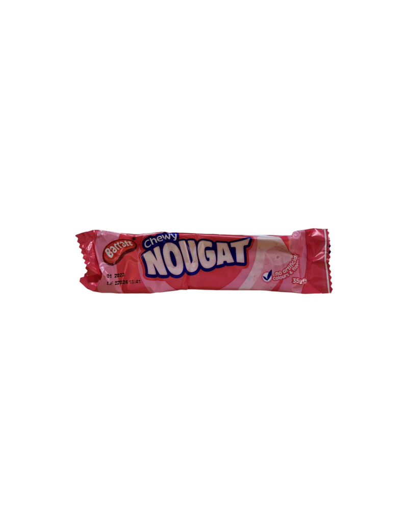 Brit Grocer Barratt Pink and White Nougat