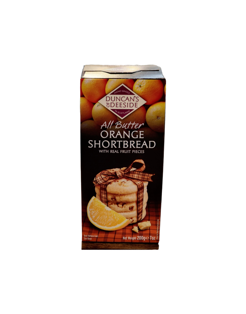 Brit Grocer Duncans Orange Shortbread