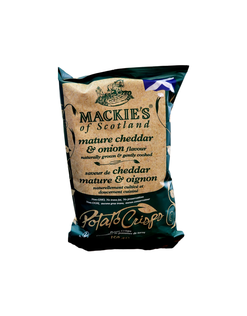 Brit Grocer Mackies Mature Cheddar and Onion