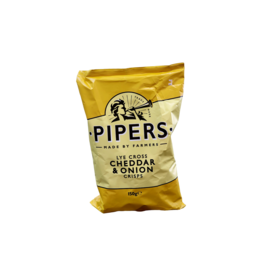 Dovetale Collections Pipers Lye Cross Cheddar and Onion Crisps