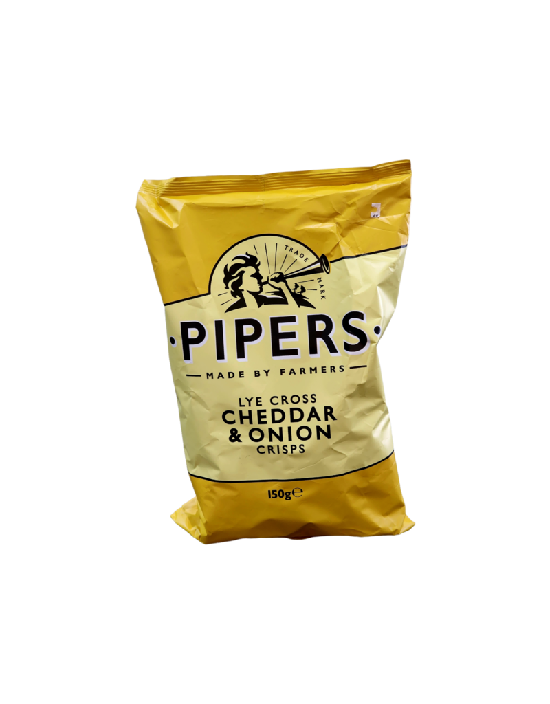 Dovetale Collections Pipers Lye Cross Cheddar and Onion Crisps