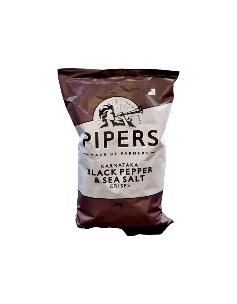 Dovetale Collections Pipers Karnataka Black Pepper and Sea Salt Crisps