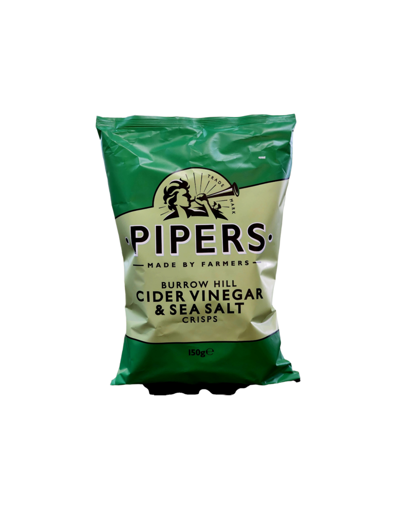 Dovetale Collections Pipers Burrow Hill Cider Vinegar and Sea Salt Crisps