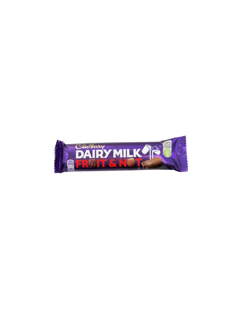 Brit Grocer Cadbury Dairy Milk Fruit and Nut Bar 49g