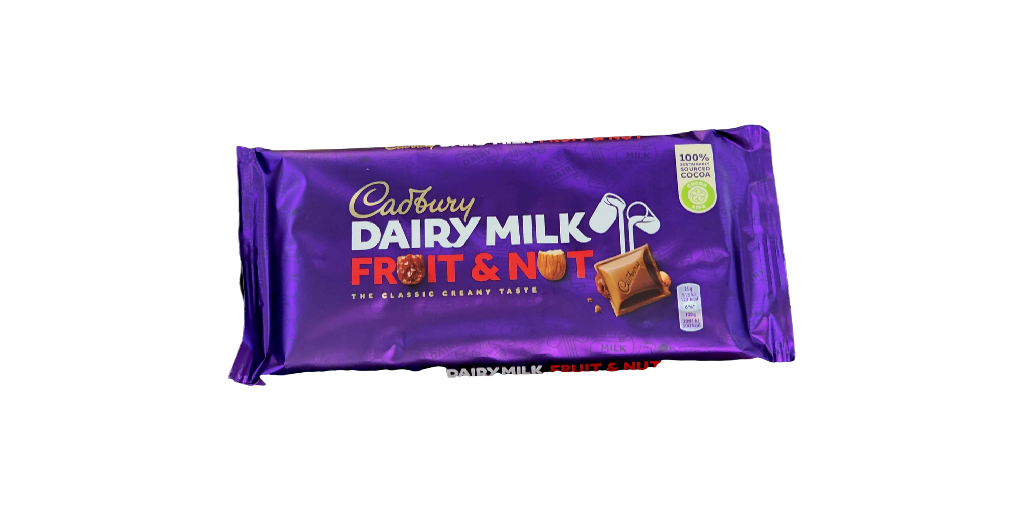 Cadbury Fruit and Nut Bar 200g Blimeys