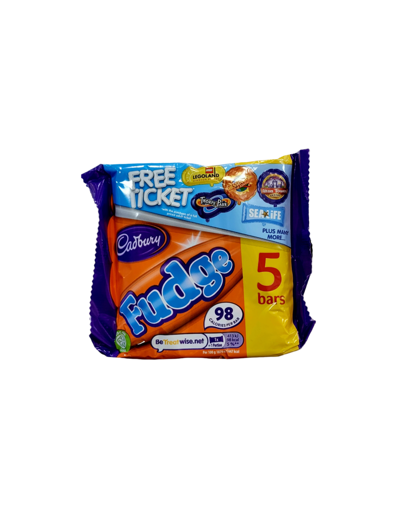 Brit Grocer Cadbury Fudge Bar 5 Pack