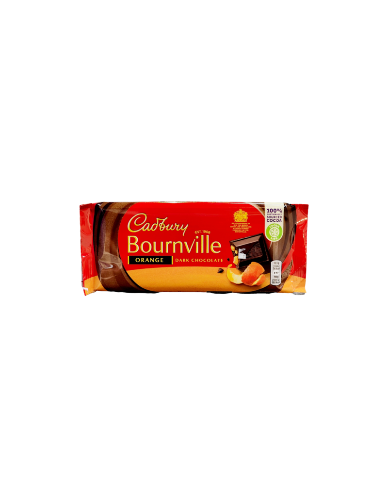 Brit Grocer Cadbury Bournville Orange Dark Chocolate