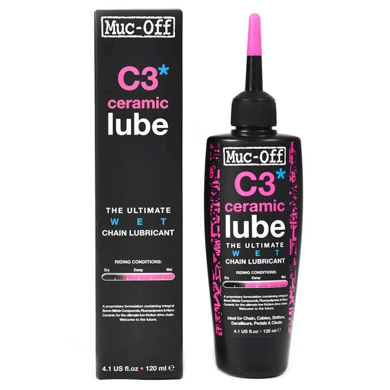 Muc-Off Muc-Off, C3 Wet Ceramic, Chain lubricant