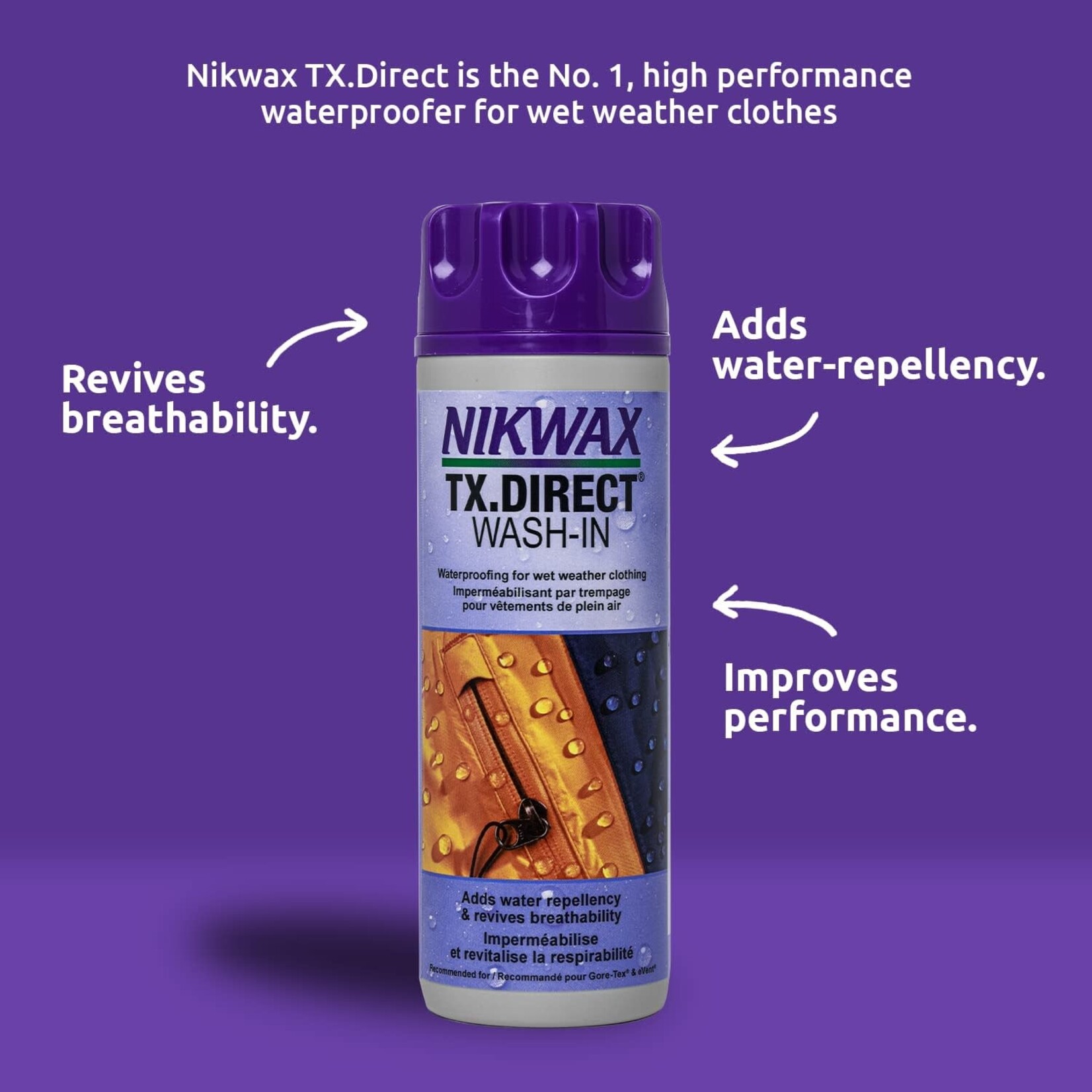 Nikwax TX.Direct Wash-In Waterproofing 10oz