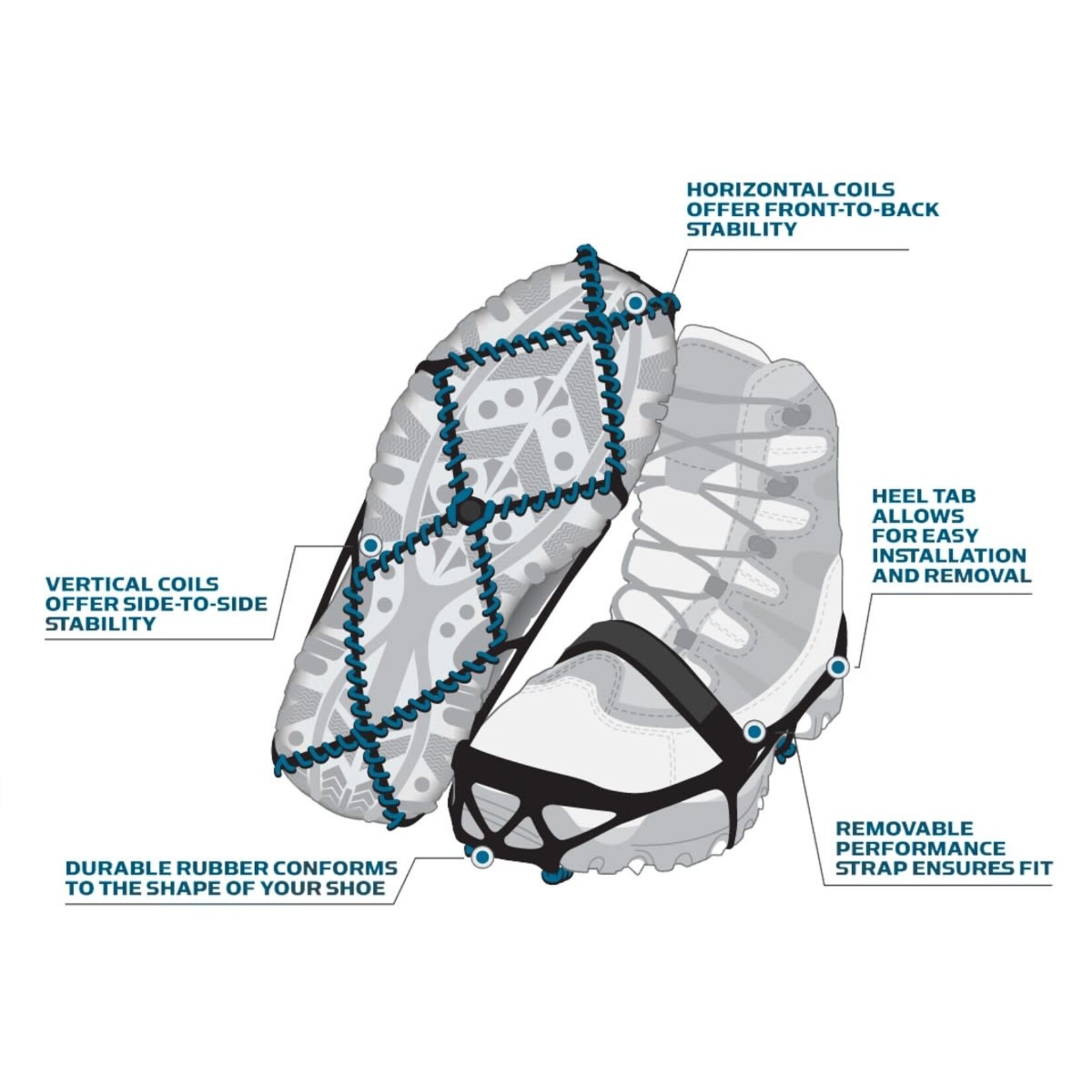 YakTrax Pro Traction Device (pair)