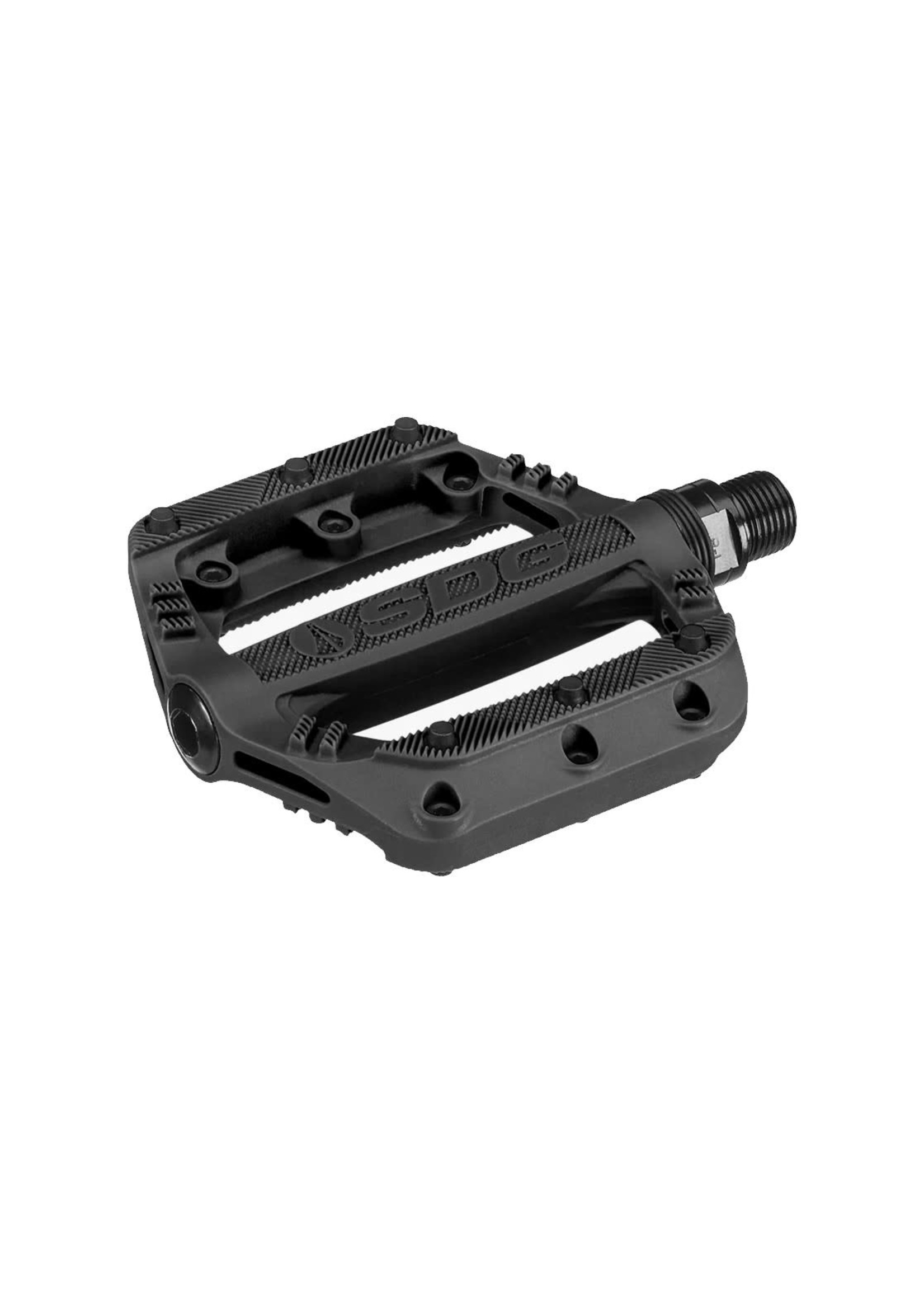 SDG Components Slater, Youth Flat Pedal 9/16" Black